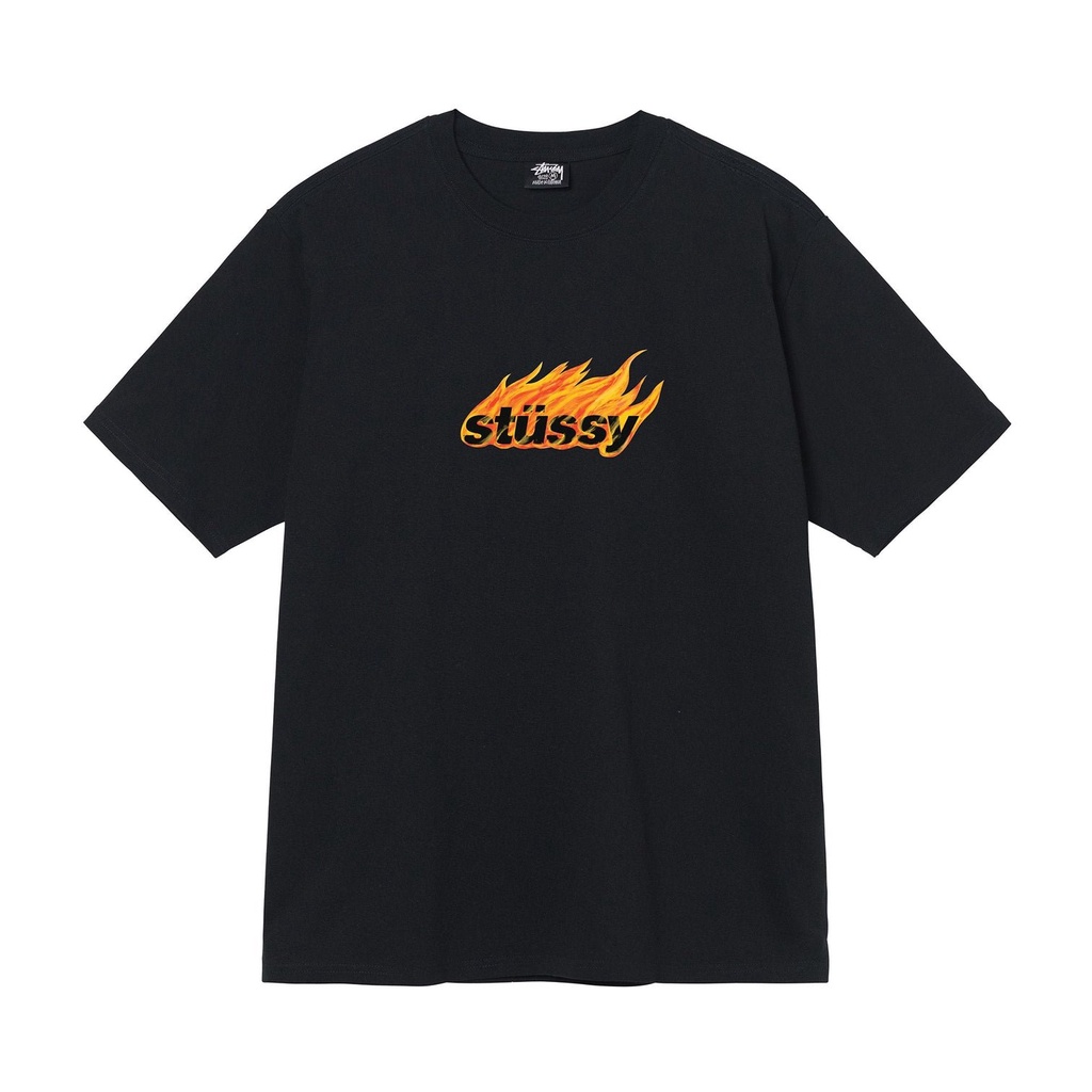 Errwetyáo thun stussy flame tee form rộng
