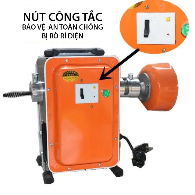 Máy thông tắc cống GQ180 _ 900W