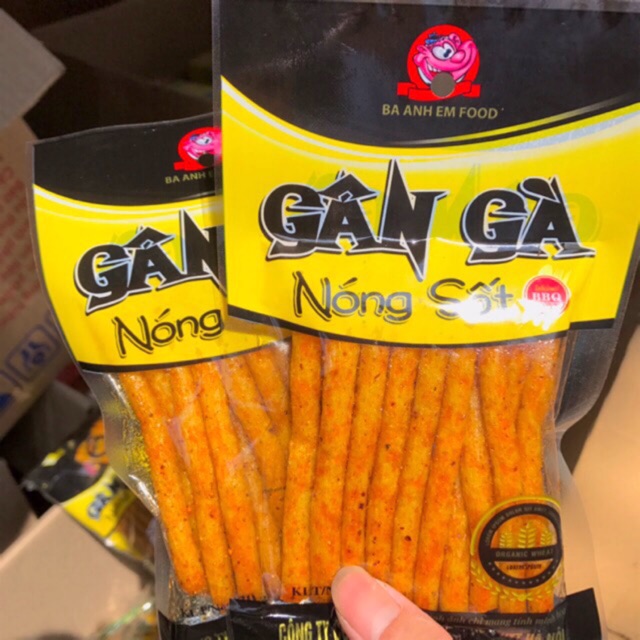 [ mẫu thử ] 5 Gói Snack Gân Gà Sốt Nóng