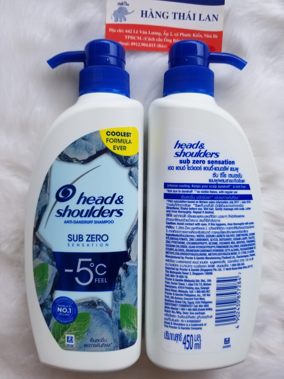 [HCM]Dầu gội Head & Shoulders Thái Lan