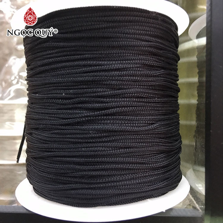 Cuộn dây vải dù mềm 1mm cuộn 100m làm vòng tay, làm đồ handmade - Ngọc Quý