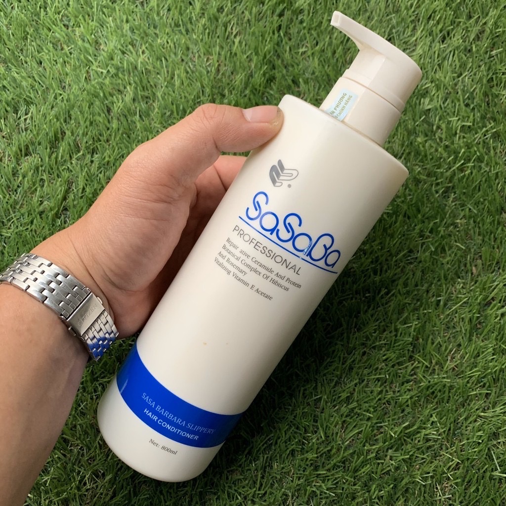 [HCM]Hấp(ủ) tóc hoàn hình Sasaba 800ml ( chai tròn )