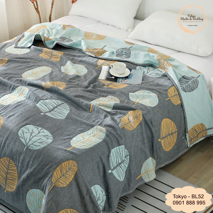 (2)TH Chăn Xô Organic Cotton Dòng Phổ Thông/Basic