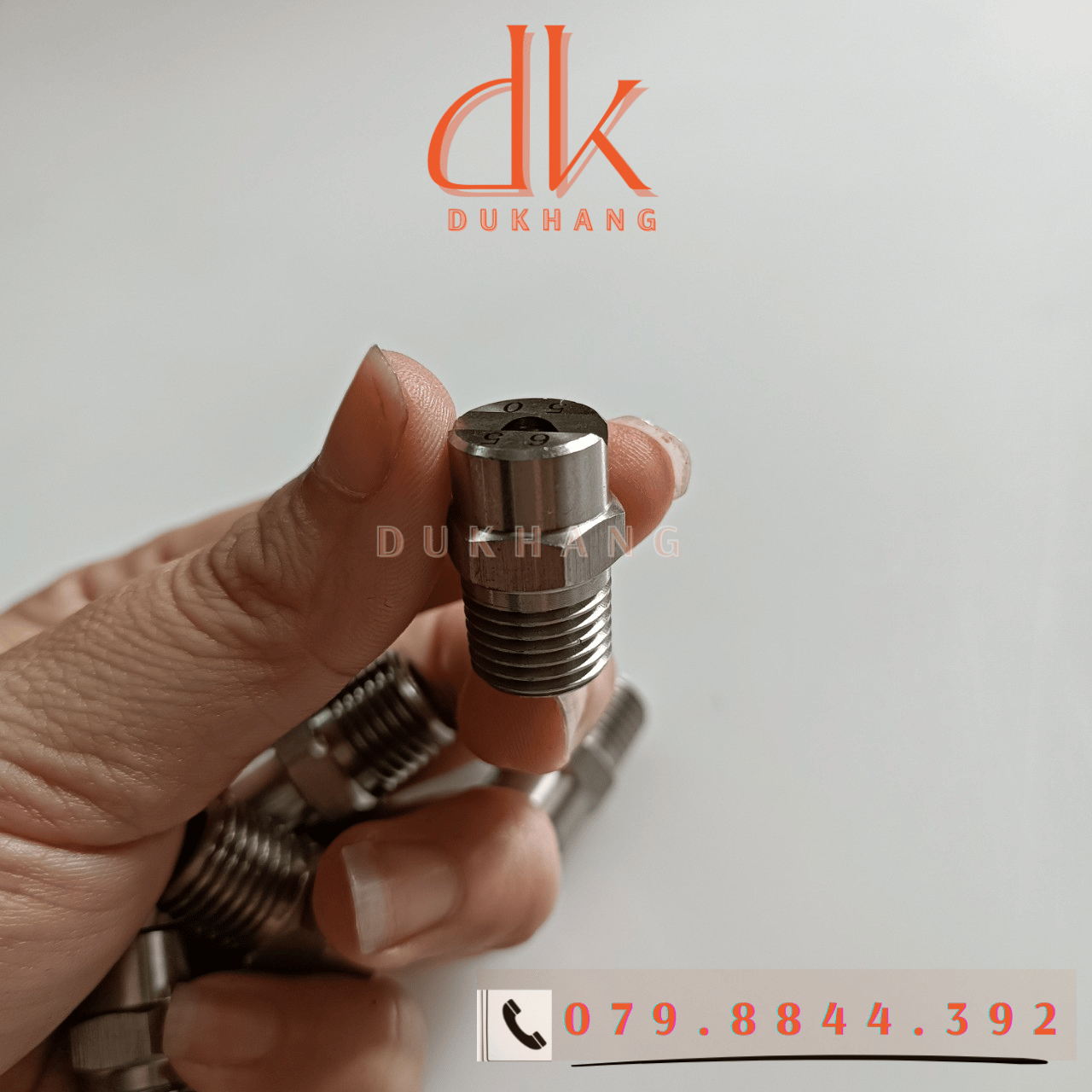 Béc inox cánh quạt ren ngoài
