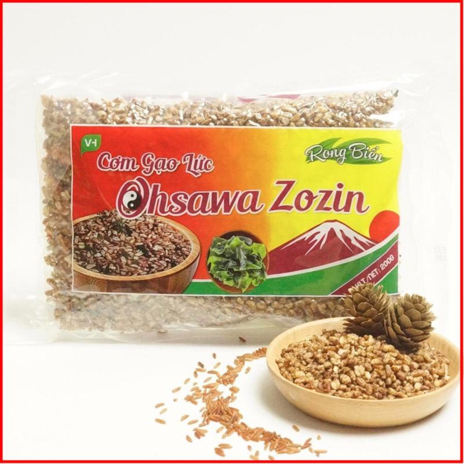 Cơm gạo lứt OHSAWA ZOZIN Gói 200g