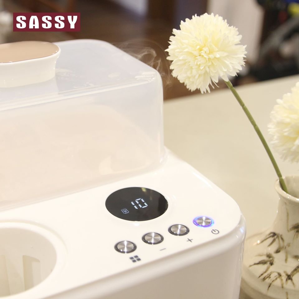 Máy Tiệt Trùng Bình Sữa và Hâm Sữa 2in1 Sassy