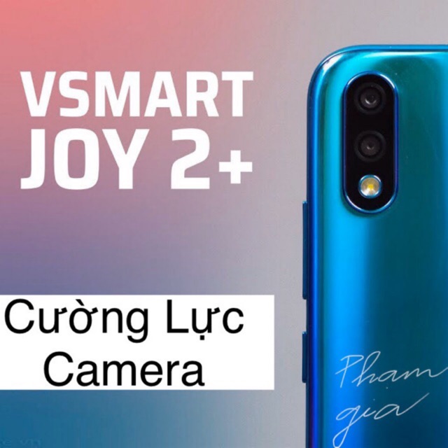 Cường lực camera Vsmart joy 2+ (joy 2 plus) trong suốt siêu mỏng