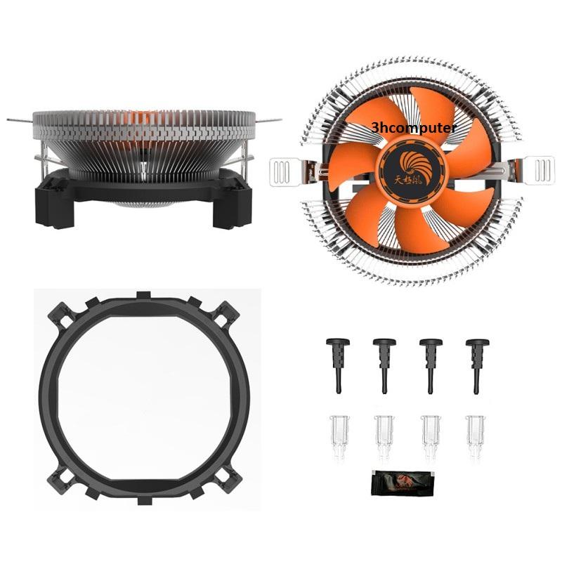 Quạt tản nhiệt CPU, Fan Cpu máy tính bàn dùng cho Socket 775, Socket 1150, Socket 1155, Socket 1156 fan cpu diana