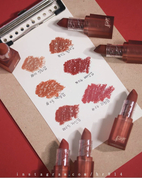 [HCM]Son Thỏi Lì Mịn Mượt Nhẹ Môi Bbia Last Powder Lipstick