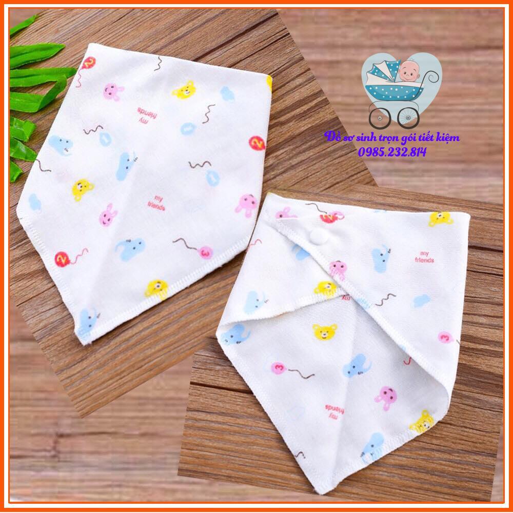 10 yếm xô khuy bấm cho bé
