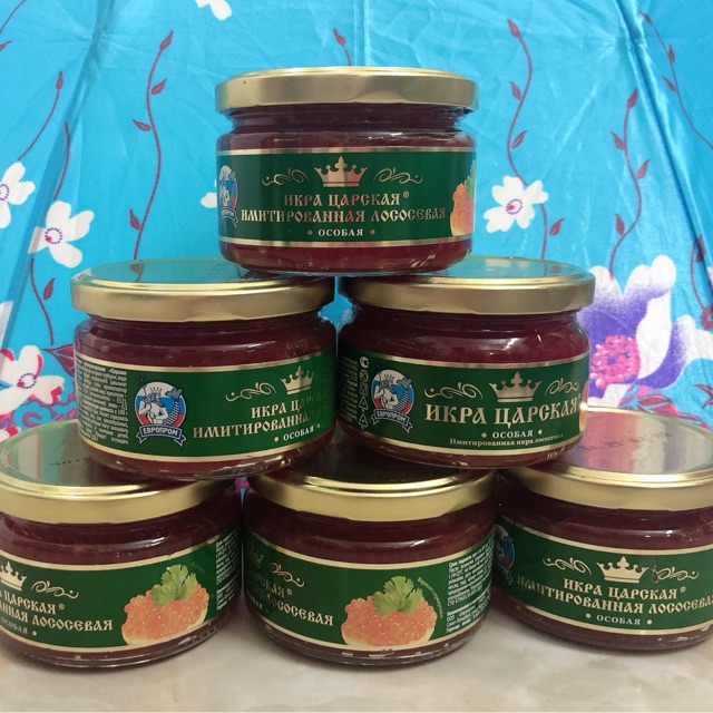 [HCM] Hủ 220Gram Trứng Cá Hồi Đỏ Muối Nga