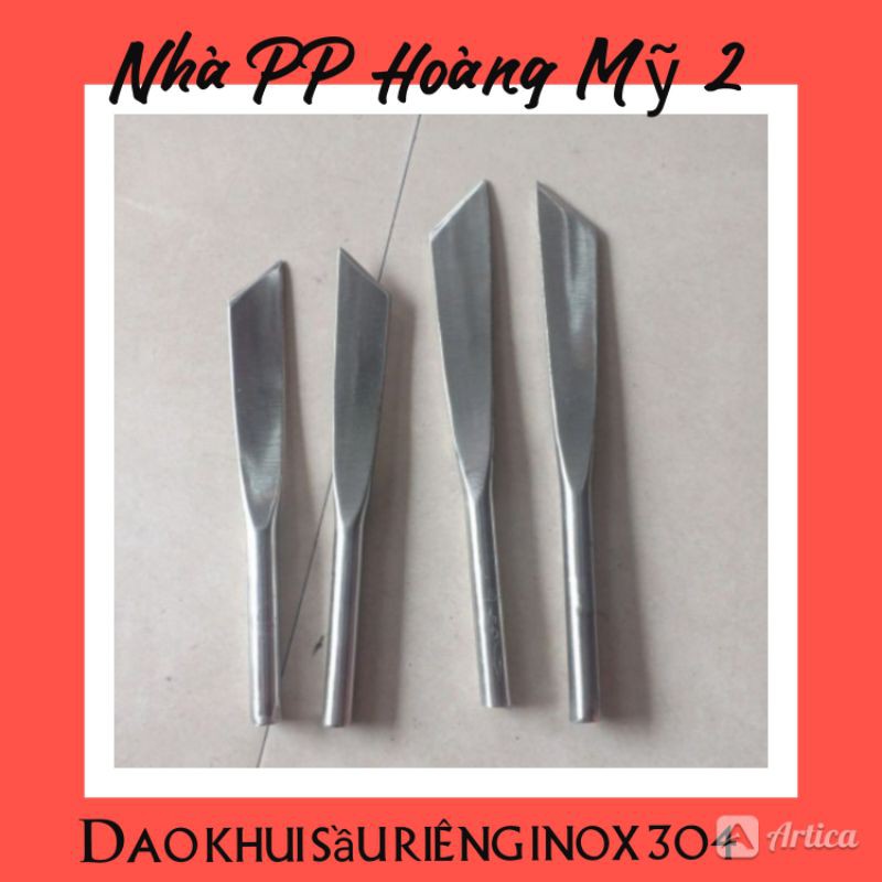 Dao Khui Sầu Riêng Inox 304 Cực Dày