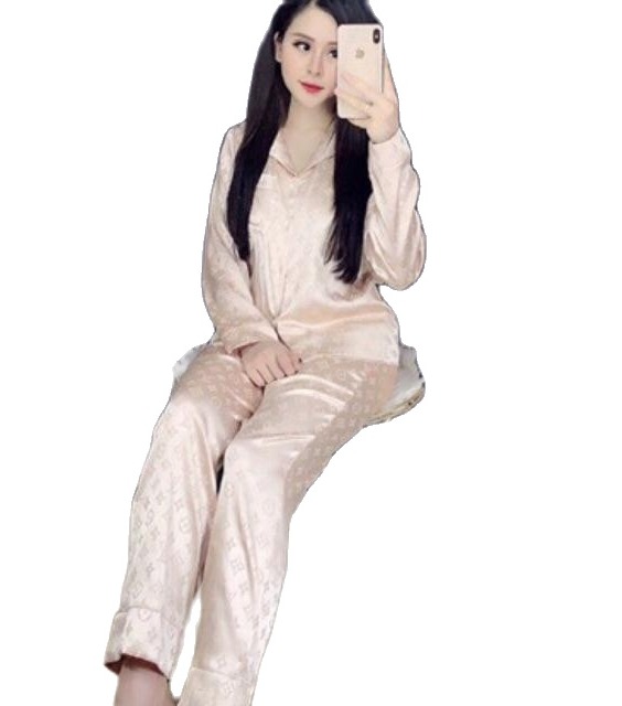 bộ đồ bầu lụa gấm mặc bầu kết hợp sau sinh