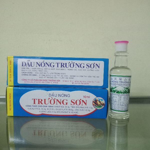 2 lọ Dầu nóng Trường Sơn lọ 10ml