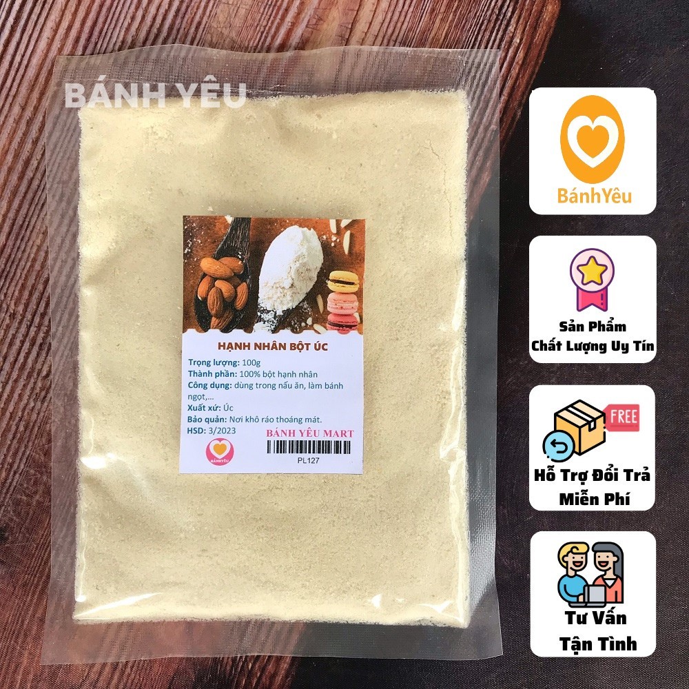 Bột hạnh nhân Úc Chia-100g
