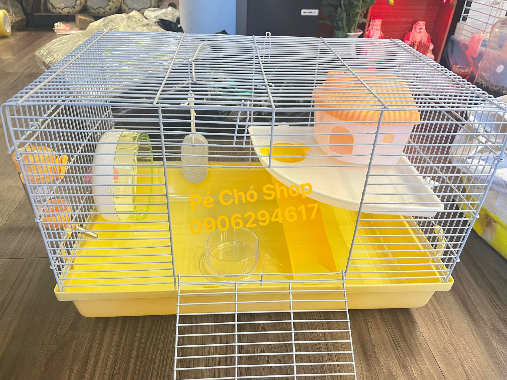 [HCM]Lồng hamster full phụ kiện BigSize cho hamster (y hình)