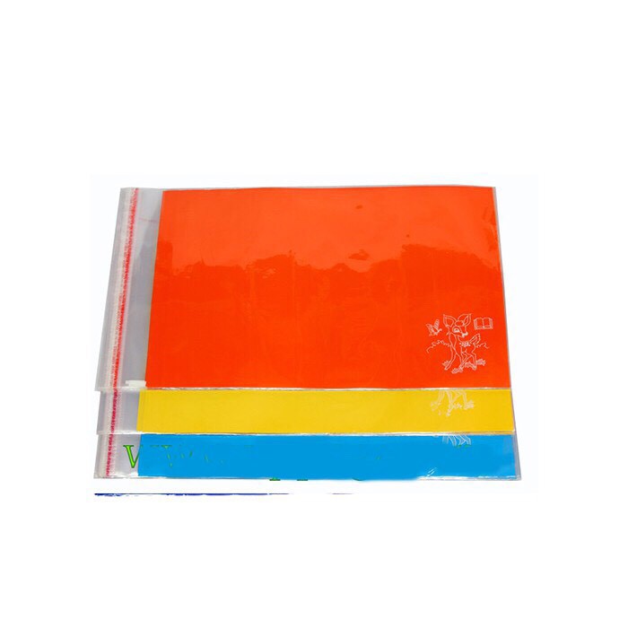 Giấy Bao Tập Thủ Công Có Lồng Kiếng (10 Tờ 1Màu Hoặc 6Tờ Tùy Chọn)