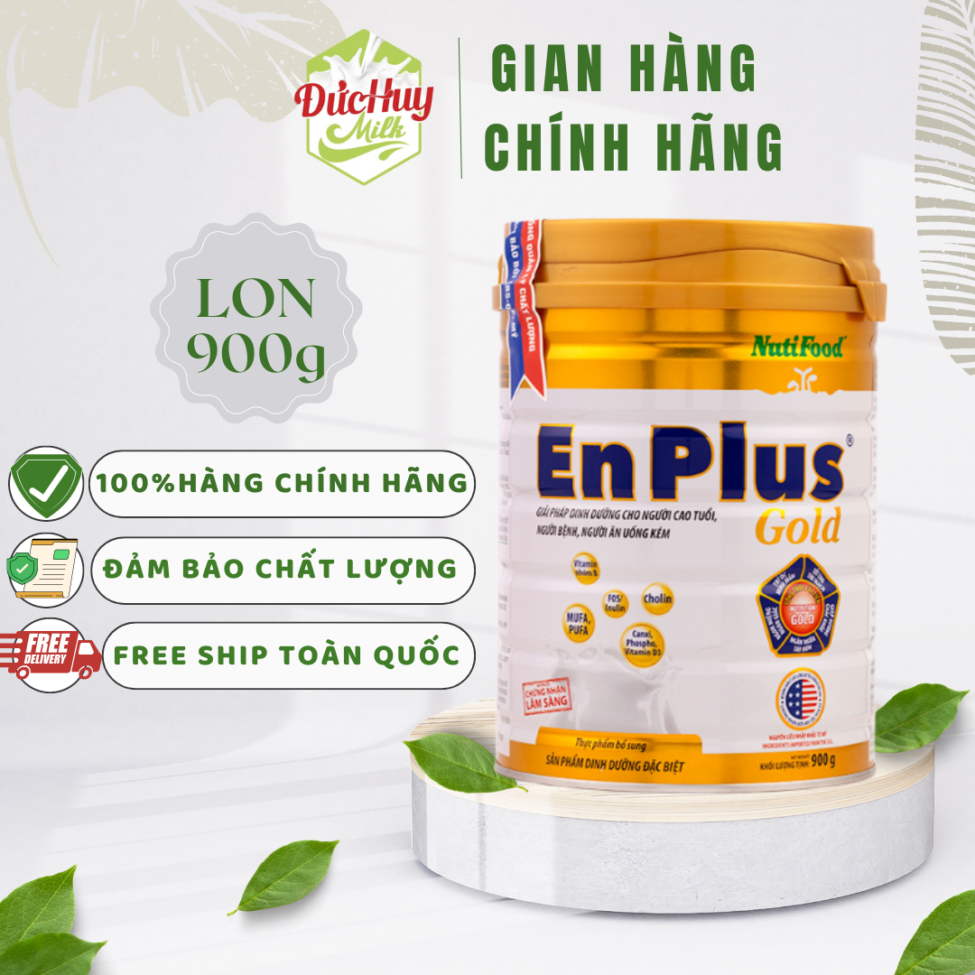 Sữa bột Nutifood EnPlus Gold lon 900g