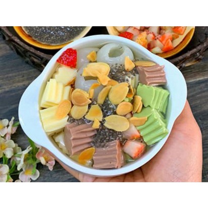 Bột Gelatin Ewald Đức (100g) nấu chè khúc bạch, làm kẹo, bánh