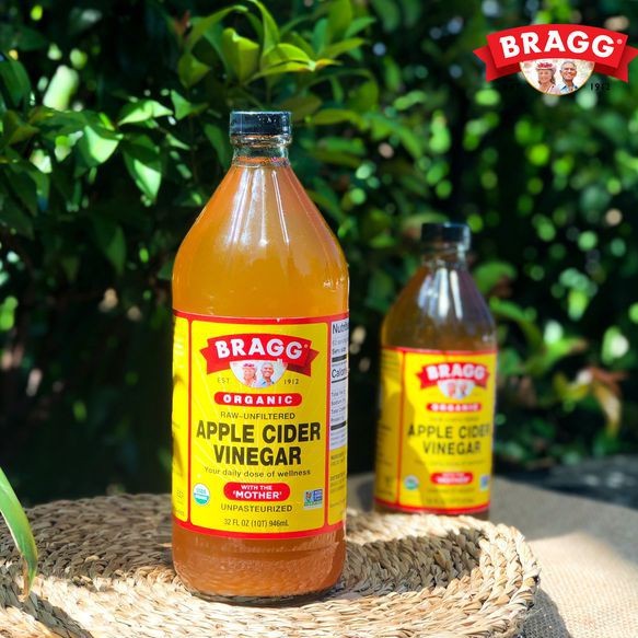 Giấm Táo hữu cơ Bragg - 946ml