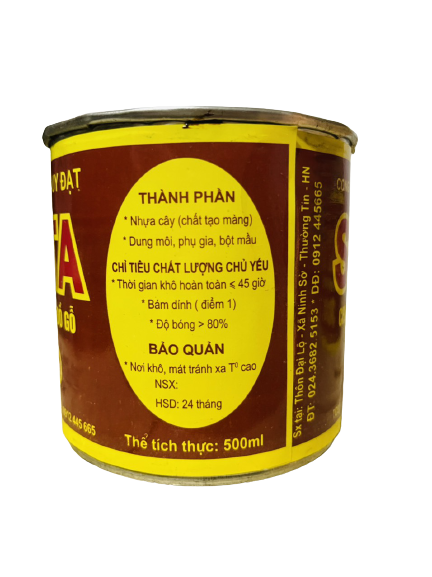 [HN] Sơn ta màu cánh dán dùng cho đồ gỗ