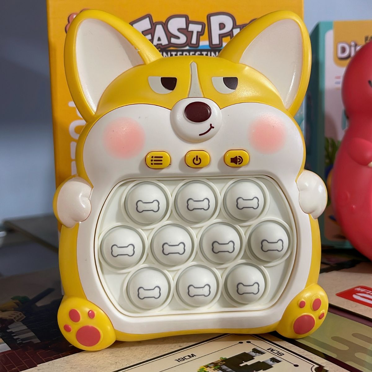 Pop it- Máy Đồ Chơi Fidget Toy Giải Trí Rèn Luyện Khả Năng Tập Trung, Phản Xạ, Xả Stress Theo Nhạc-Tiệm Nhà Sóc 2023