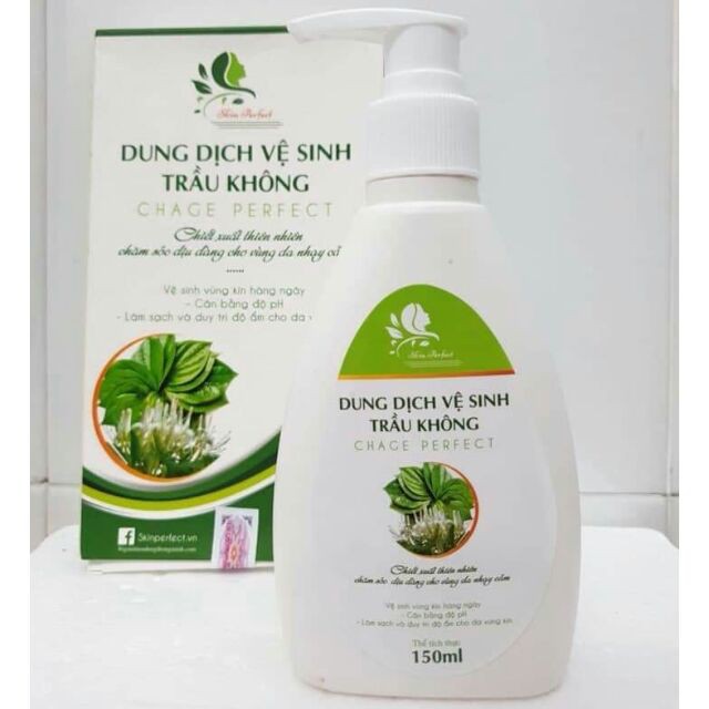 Dung dịch vệ sinh Trầu Không Chage Perfect