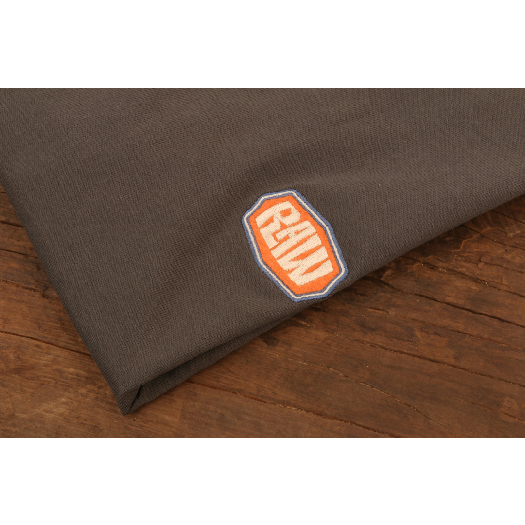 Áo thun Raw thêu basic vải thun cotton thoáng mát 4 chiều ArrowShop