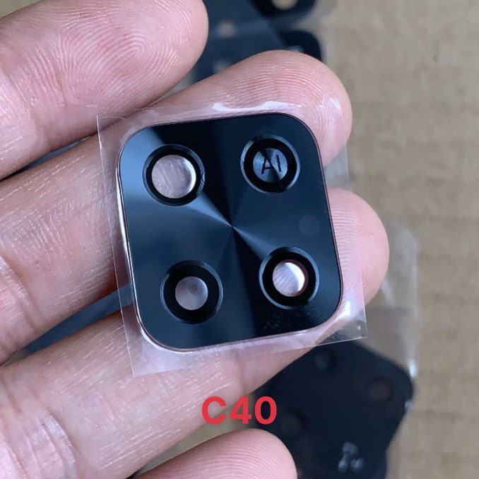 Kính camera + vành poco c40