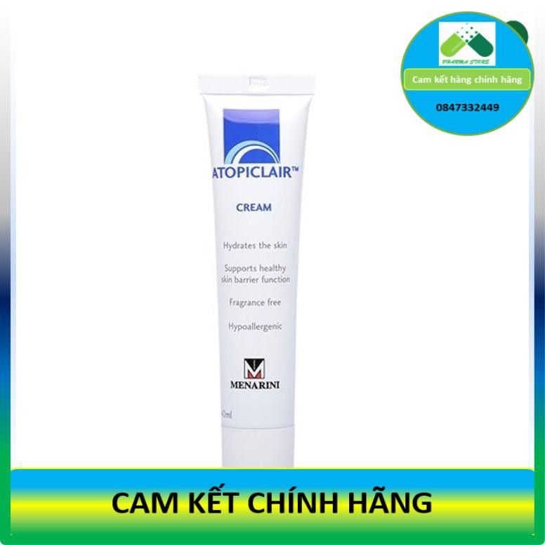 Atopiclair cream 40ml -  Lotion 120ml - Dưỡng ẩm da [Atopiclar]! !