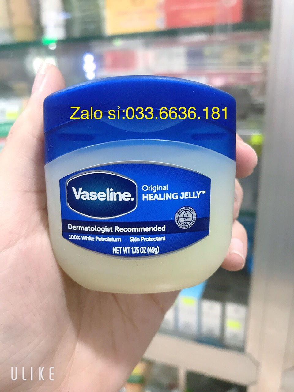 Hủ vaseline original healing jelly dưỡng toàn thân 49g