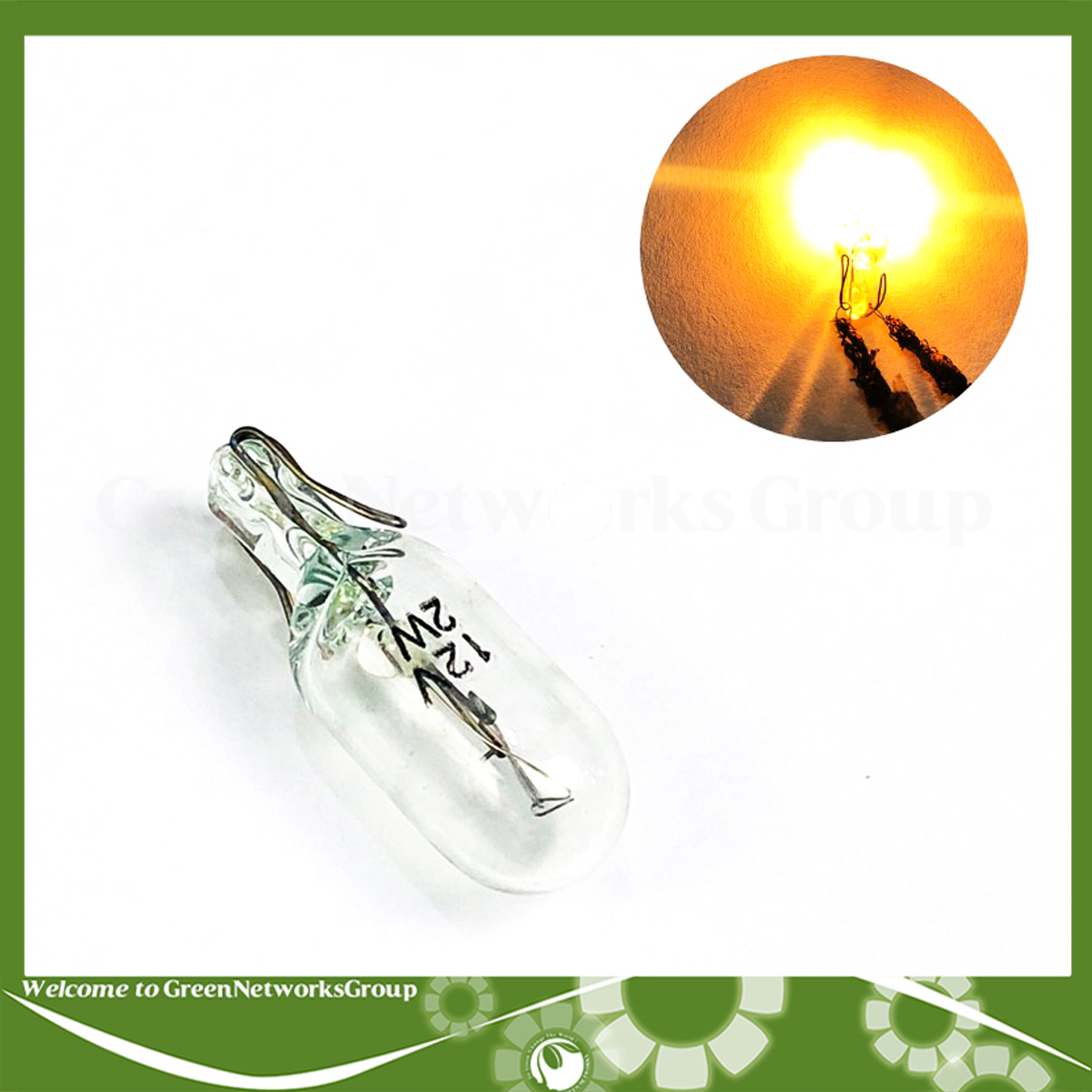 Đèn xi nhan halogen báo số chân t 6.5 wave - 1 bóng greennetworks