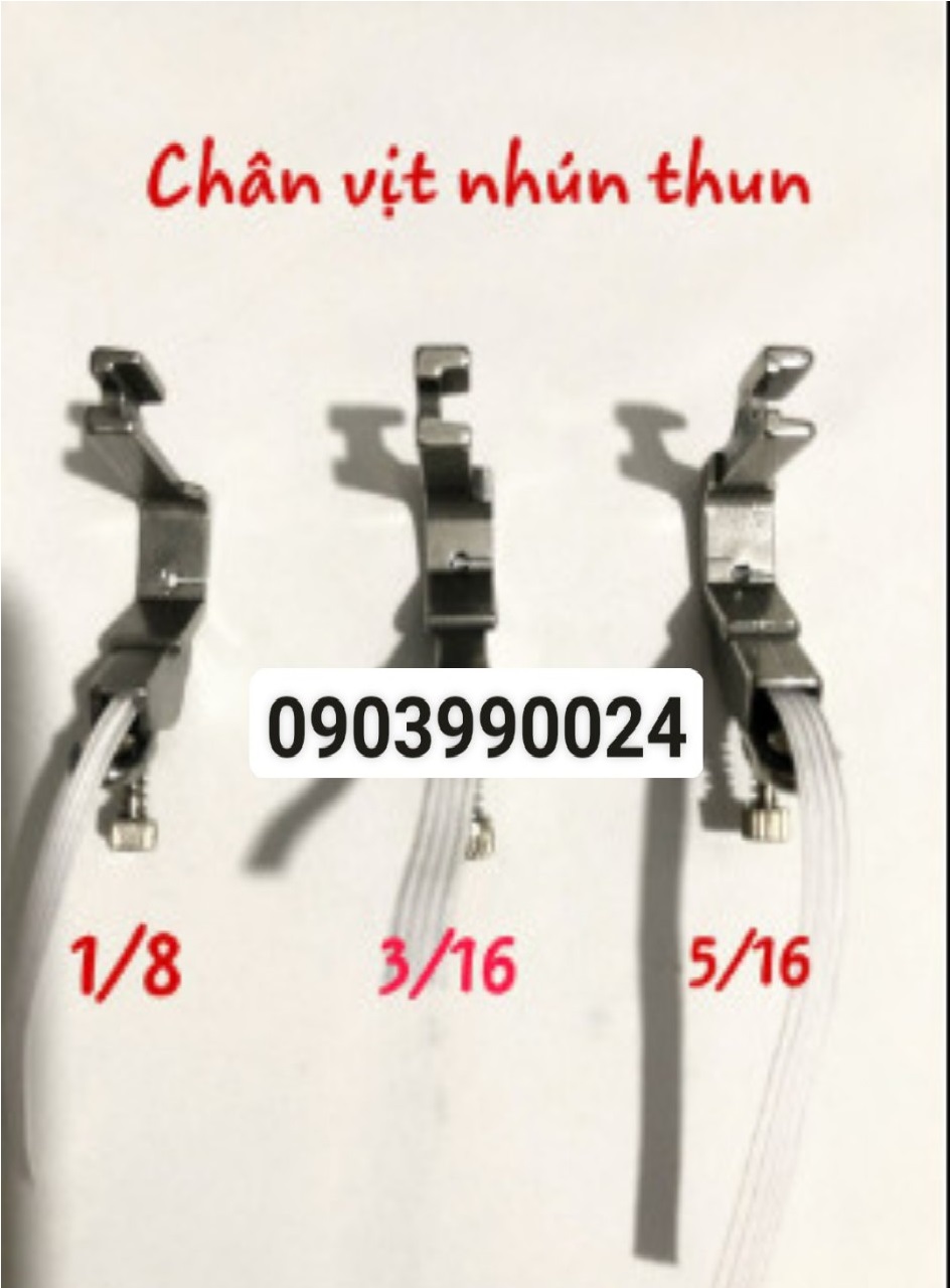 Chân vịt nhún thun máy CN 1 kim