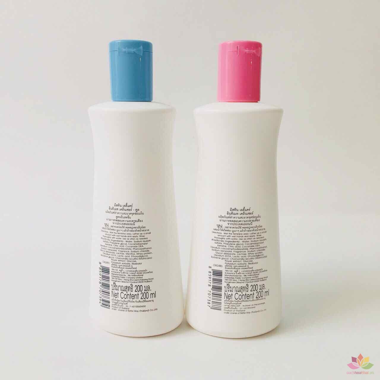 Dung dịch vệ sinh phụ nữ Mistine Ladycare Thái Lan Hồng