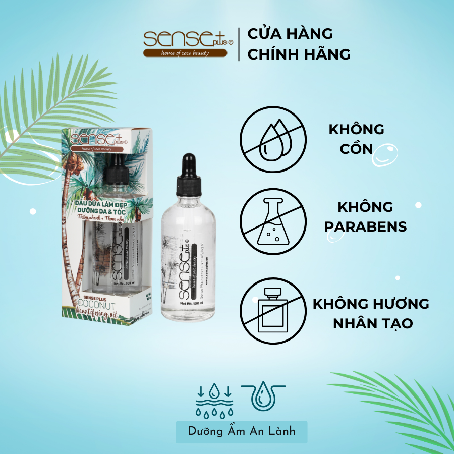 Coconut Beautifying Oil Sense Plus 100ml