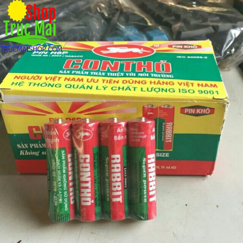 Vỉ 4 pin hàng  (2A, 3A)