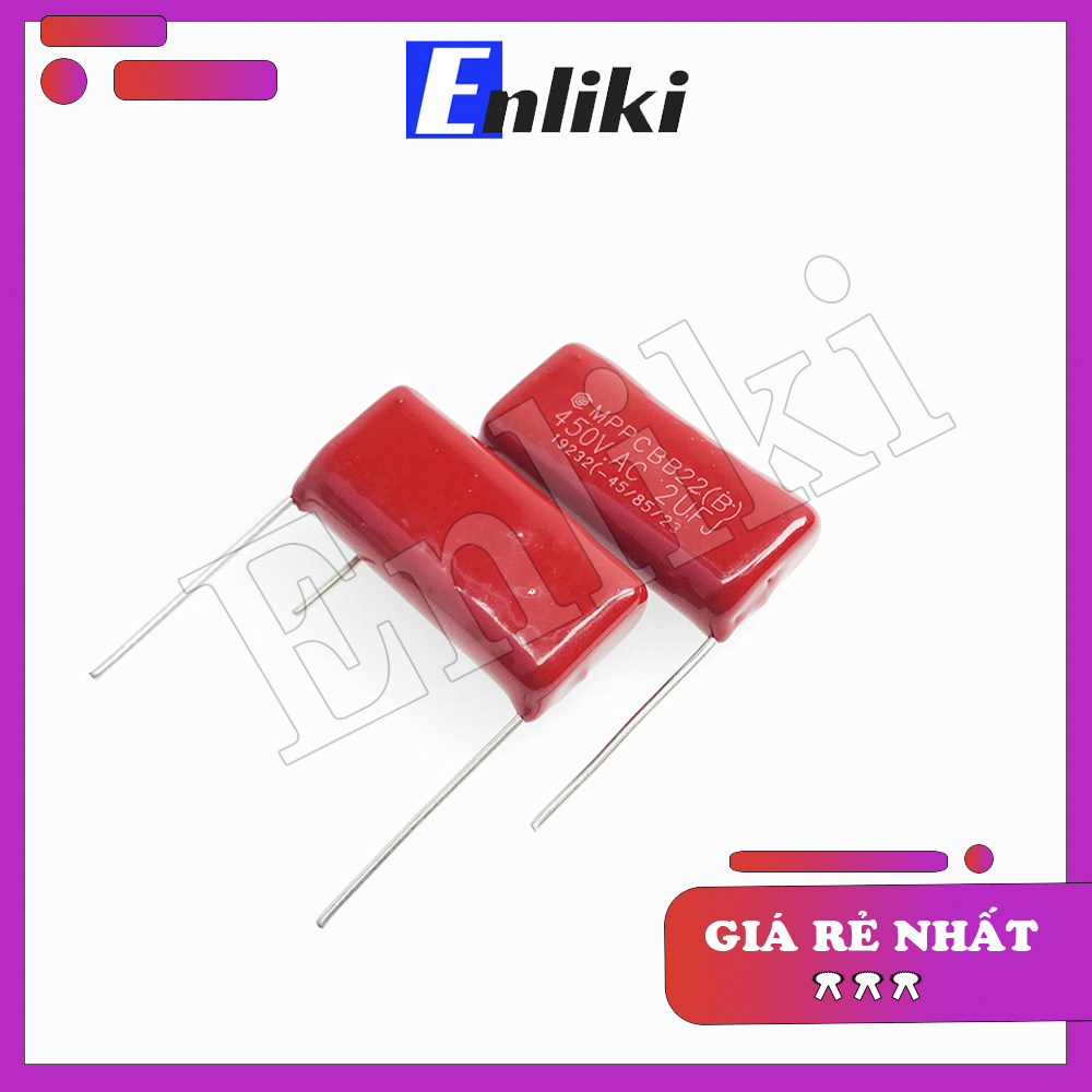 Tụ 2uF MPPCBB22 450VAC 32mm