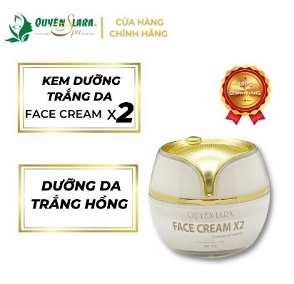 Kem dưỡng trắng da Face Cream X2 Q'lara (30ml)