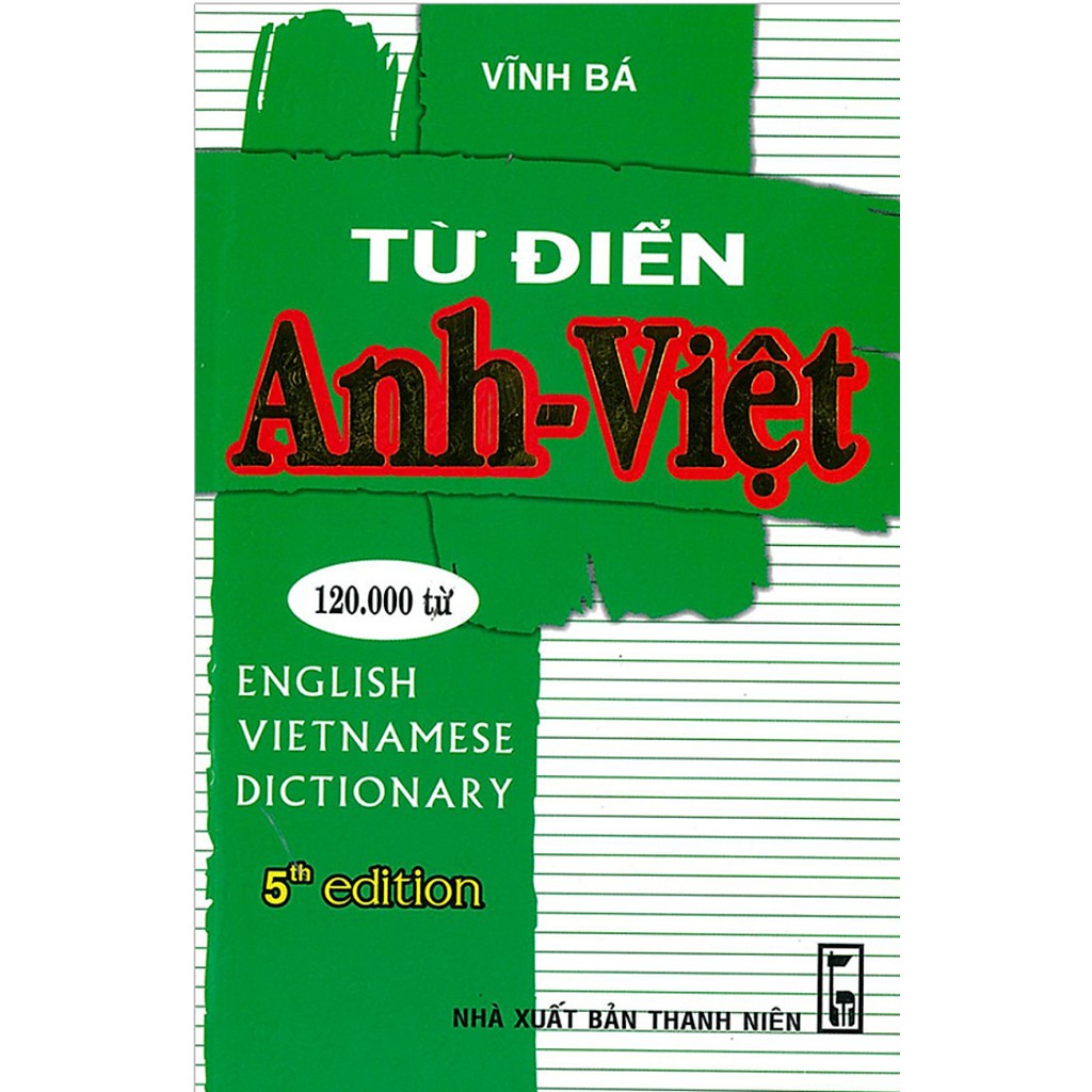 Sách - từ điển anh - việt 120.000 từ