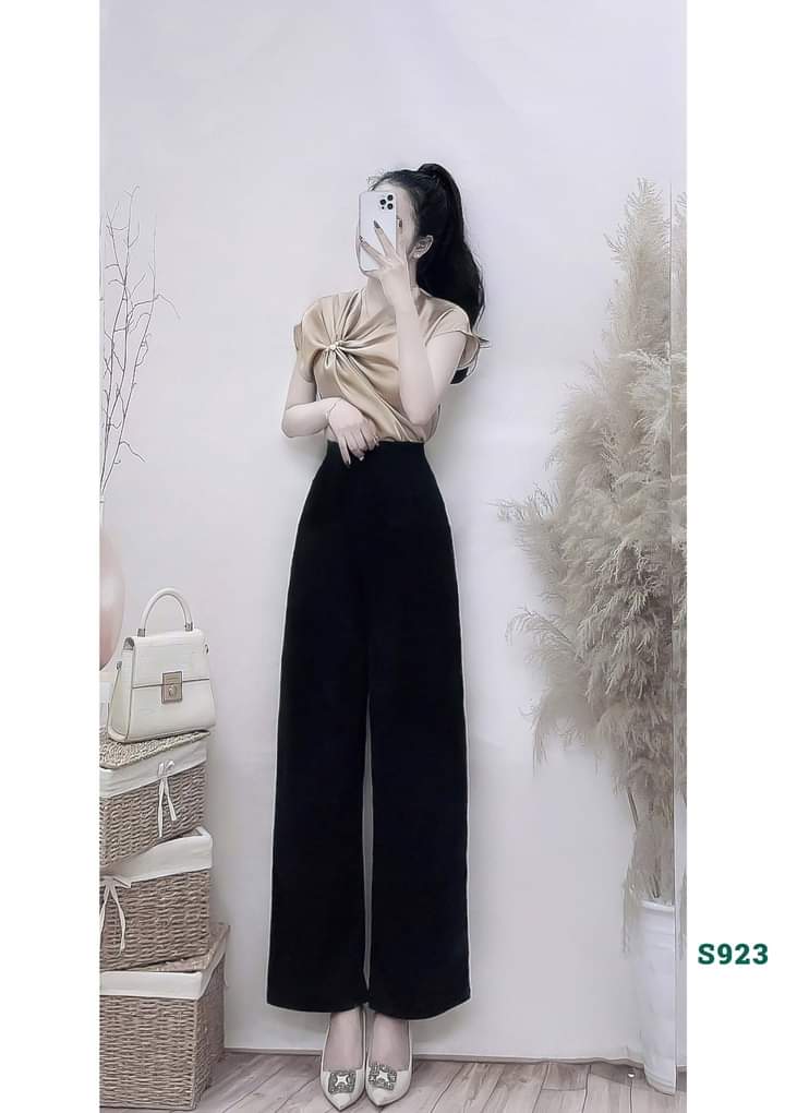 QUẦN TÂY CÔNG SỞ NỮ ỐNG RỘNG .