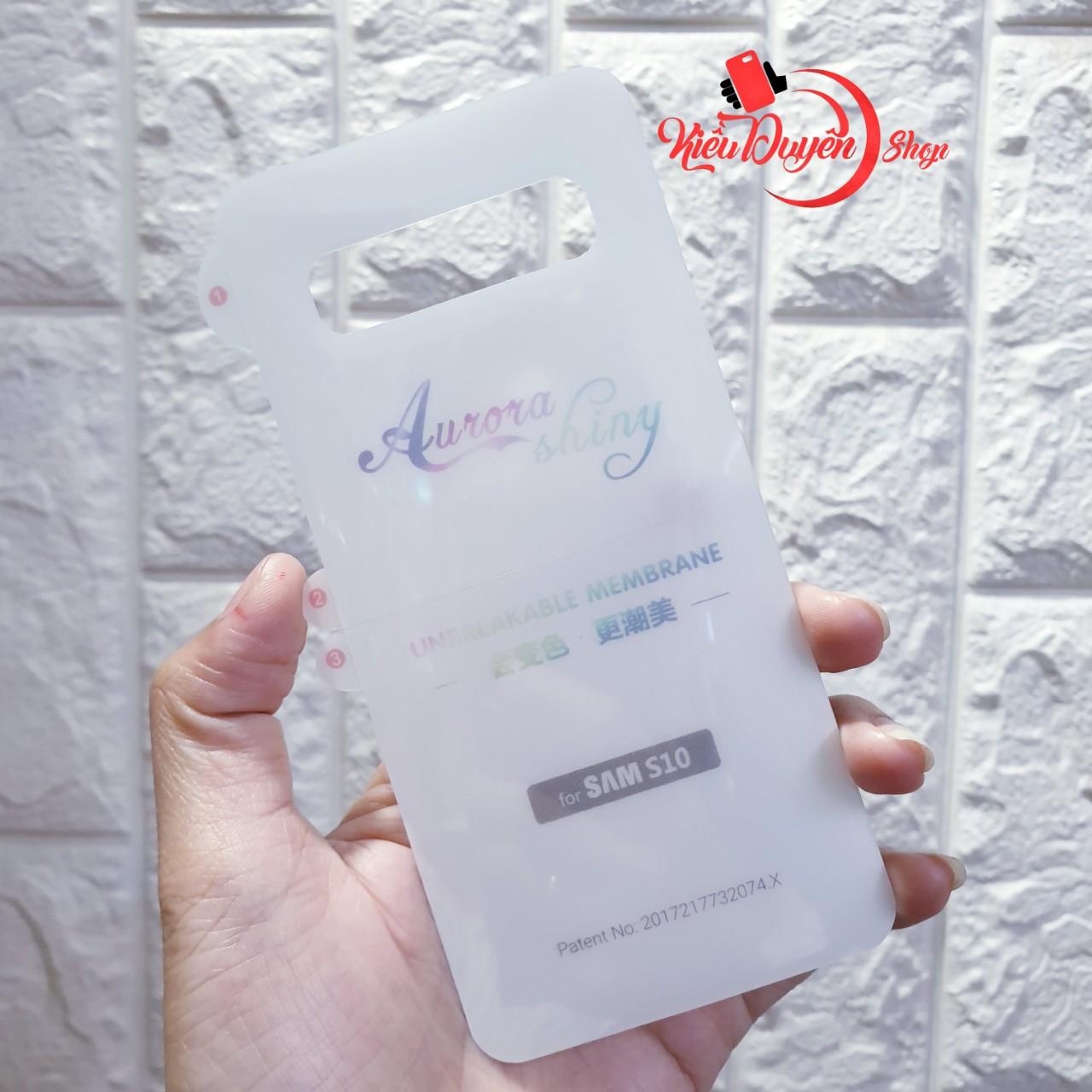 Miếng dán PPF mặt sau cho Samsung Galaxy Note 9,Note 8,S10,S10 Plus