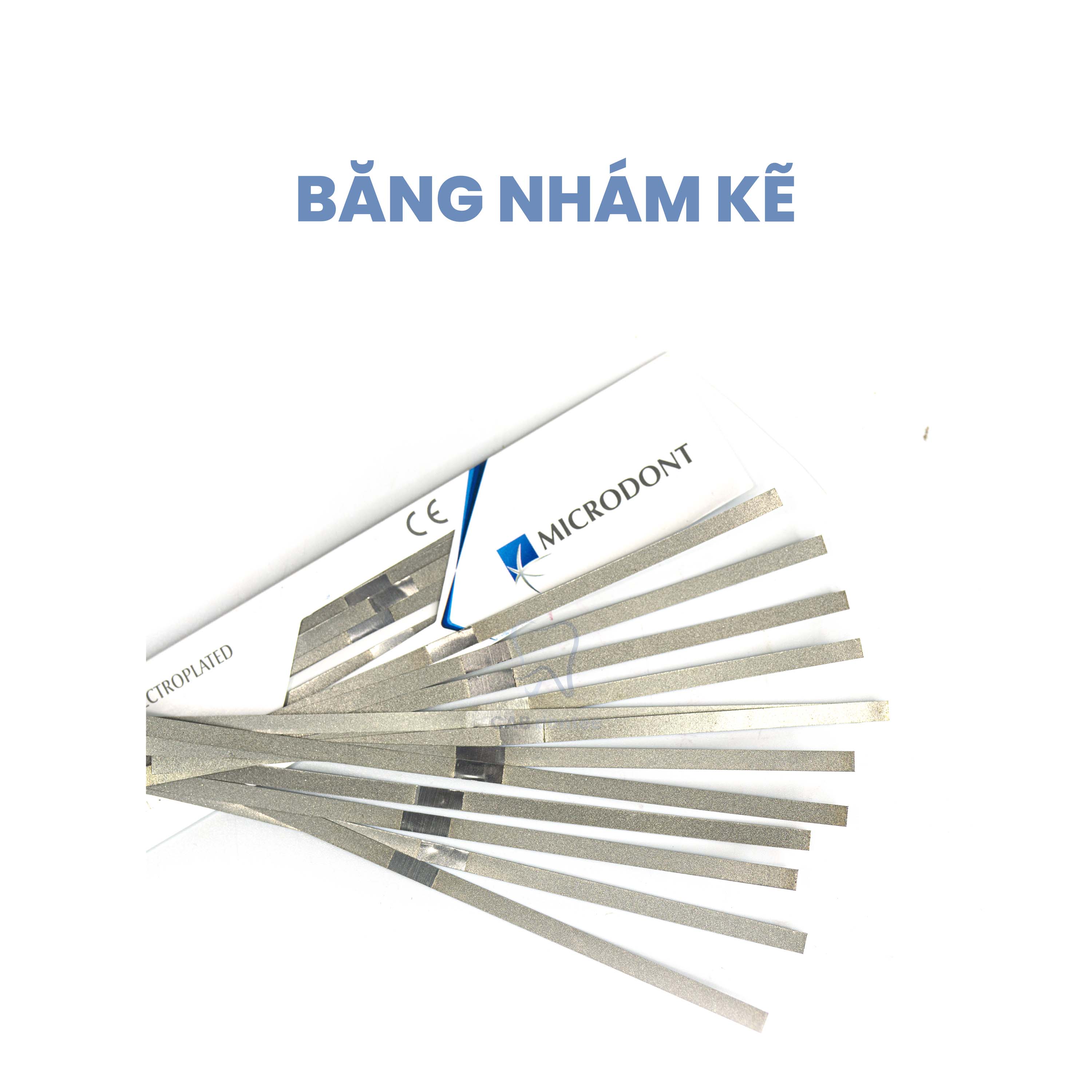 Lá mài kẽ răng 1 mặt - băng nhám kẽ