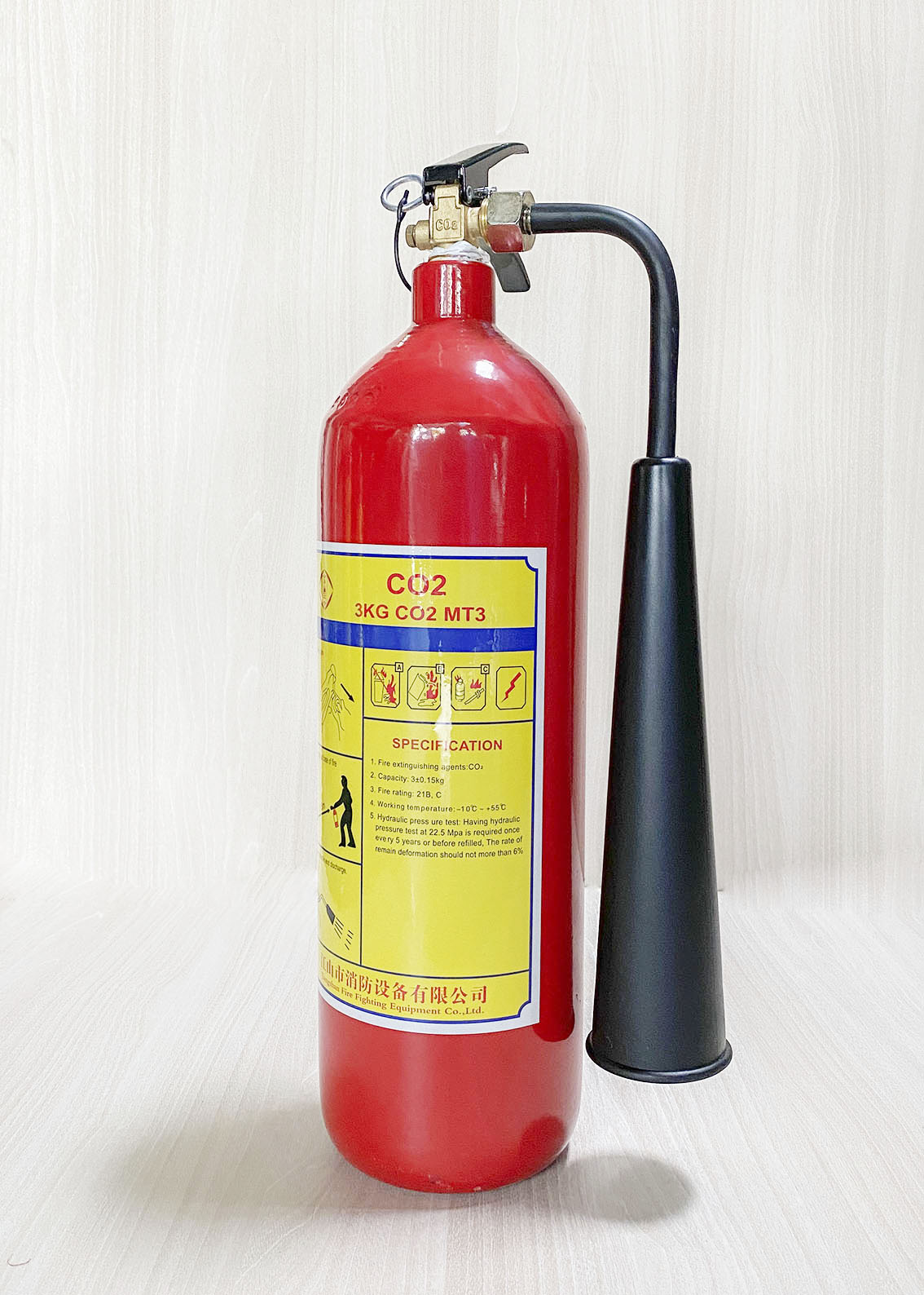 Ti van bình chữa cháy dùng cho Bình Co2, ty van cứu hỏa ( DÀI 4.5cm )