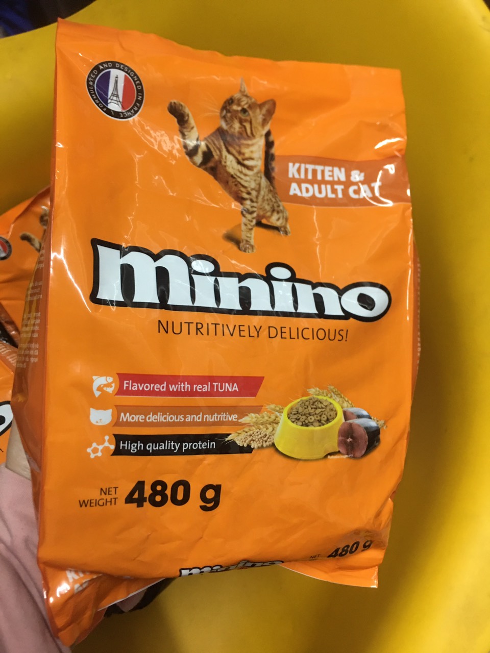 (HCM) Minino vị cá ngừ 480gr - Thức ăn Cho Mèo mọi lứa tuổi