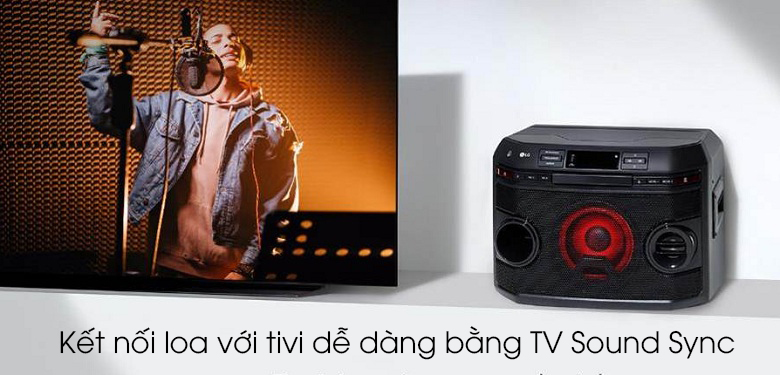 Loa Bluetooth Karaoke LG OL45 220W