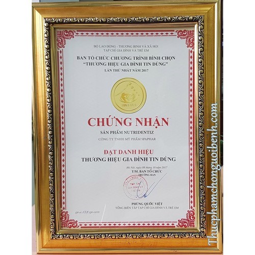 [HCM]NUTRIDENTIZ - Dung Dịch Nha Khoa Cho Răng Lợi Chắc Khỏe (Chai 250ml)