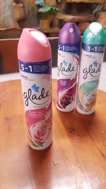 Xịt phòng Glade 280ml nhập khẩu Thái(Hoa ly)