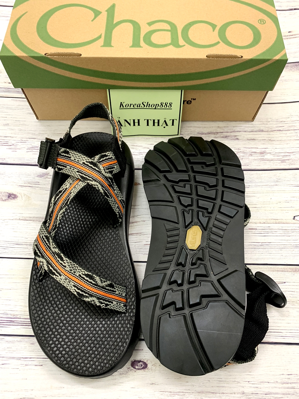 Dép Sandal Nam Chaco Mã D49 Đế Cứng