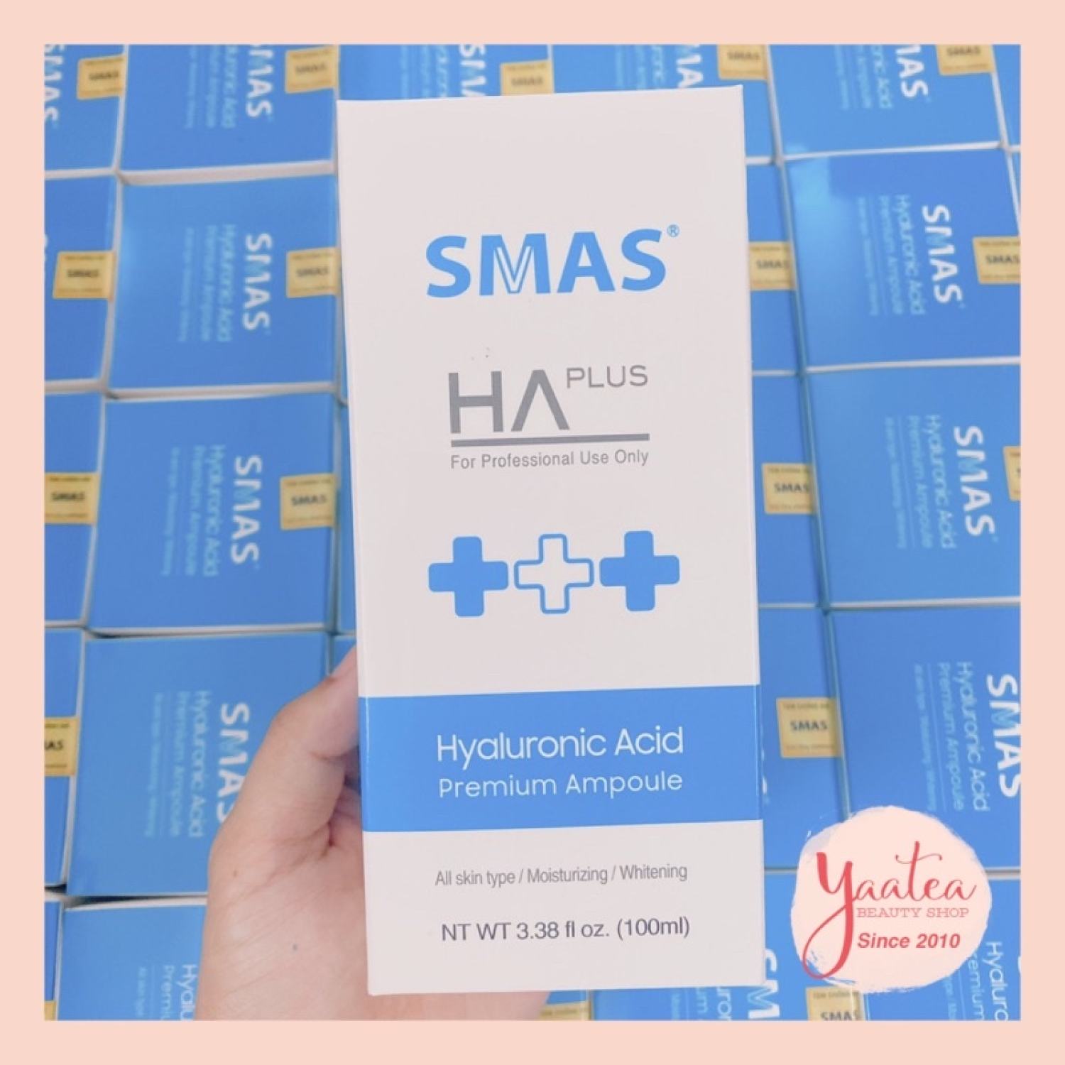 Serum cấp nước SMAS HA Plus Hyaluronic Acid 100ml
