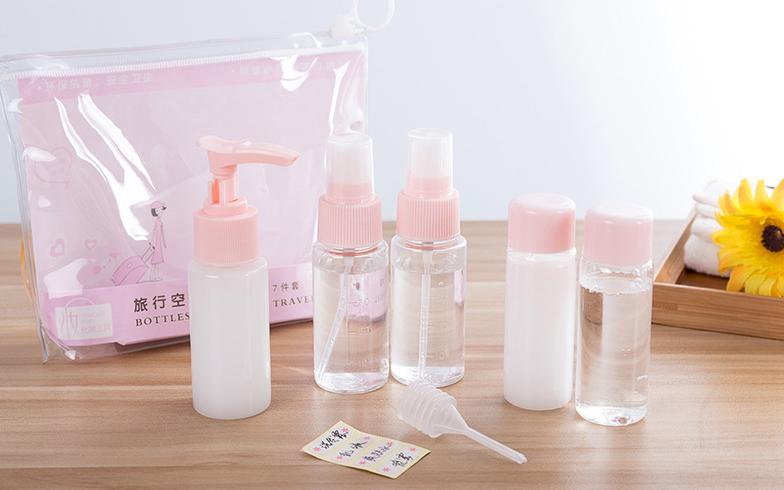 Bộ Chiết Mỹ Phẩm Du Lịch Tiện Dụng (Hồng)